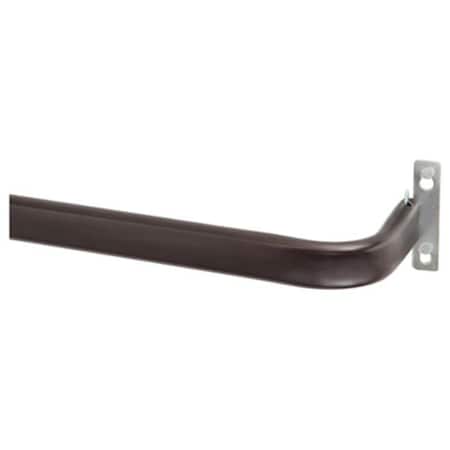 Kenney Mfg Kenney Mfg Co KN515 48-86 BRN Single Curtain Rod 208699